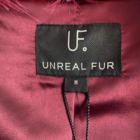 Unreal Fur Glow Jacket, Size Medium - Picture 3 of 7